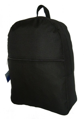 Plain backpacks in outlet bulk